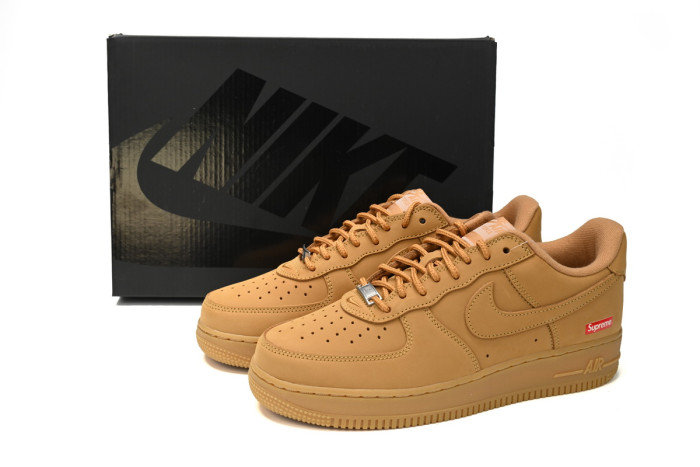 Nike Air Force 1 Low SP ''Supreme - Wheat''