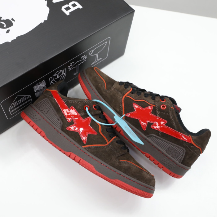 A Bathing Ape SK8 Sta Brown BA011