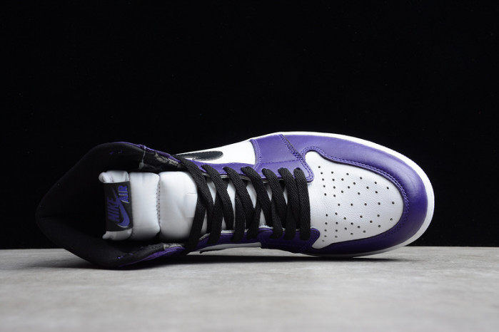 Jordan 1 Retro High Court Purple White 555088-500
