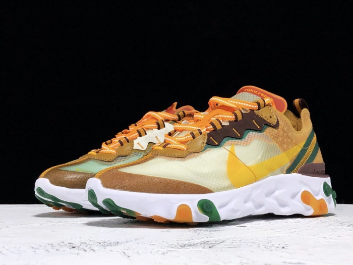 Nike React Element 87 Orange Peel CJ6897-113