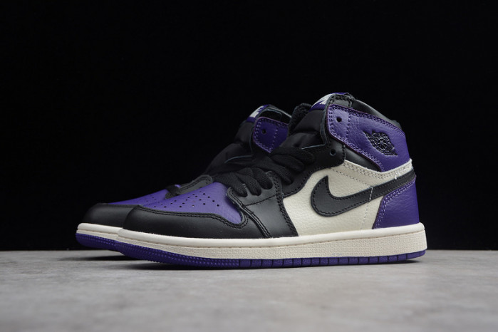 JORDAN 1 RETRO HIGH COURT PURPLE 555088-501(kid)