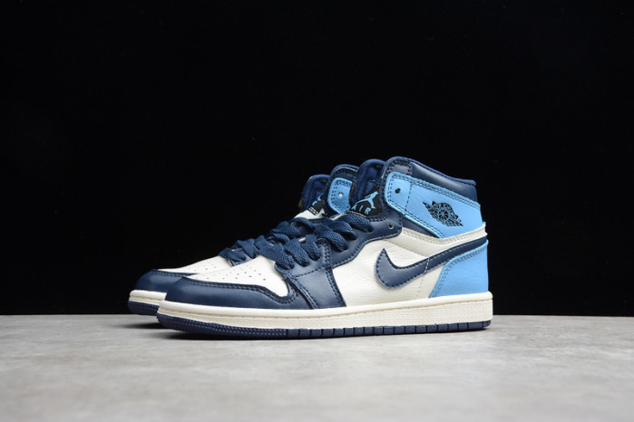 AIR JORDAN 1 OBSIDIAN UNIVERSITY BLUE 555088-140(kid)