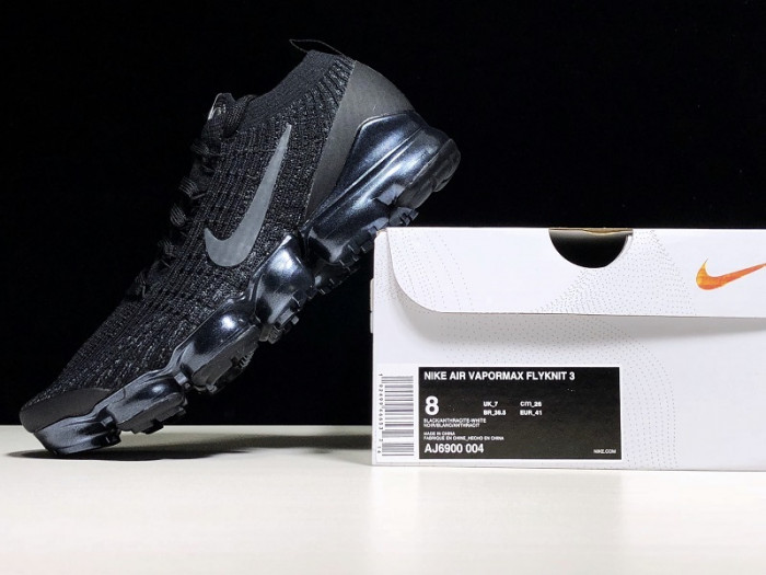 Nike Air VaporMax Flyknit 3.0 Triple Black AJ6900-004