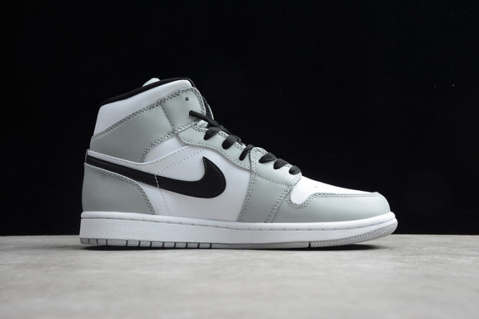 Jordan 1 Mid Light Smoke Grey 554724-092