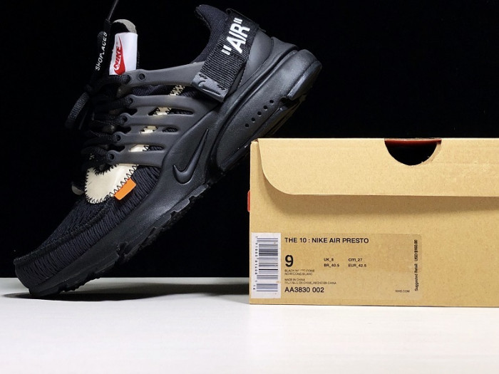 Nike Air Presto Off-White Black (2018) AA3830-002