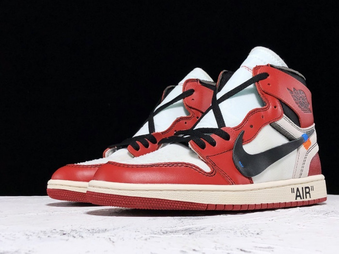 OFF-WHITE AIR JORDAN 1 RETRO CHICAGO THE TEN AA3834-101