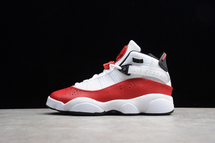 Jordan 6 Rings White University Red 322992-120