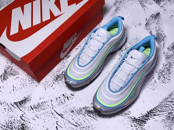 NIKE AIR MAX 97 WITH IRIDESCENT MUDGUARDS BV6670-101