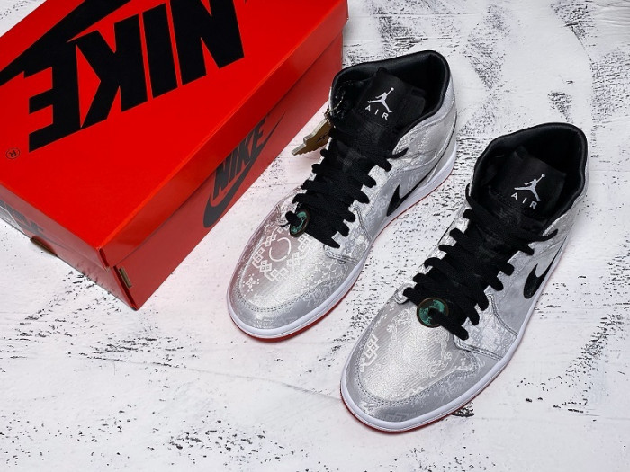 Jordan 1 Mid SE Fearless Edison Chen CLOT CU2804-100