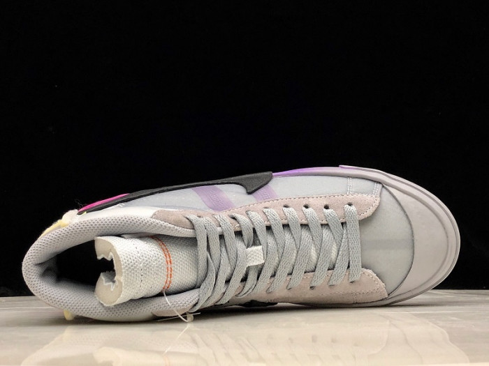 Nike Blazer Mid Off-White Wolf Grey Serena "Queen" AA3832-002