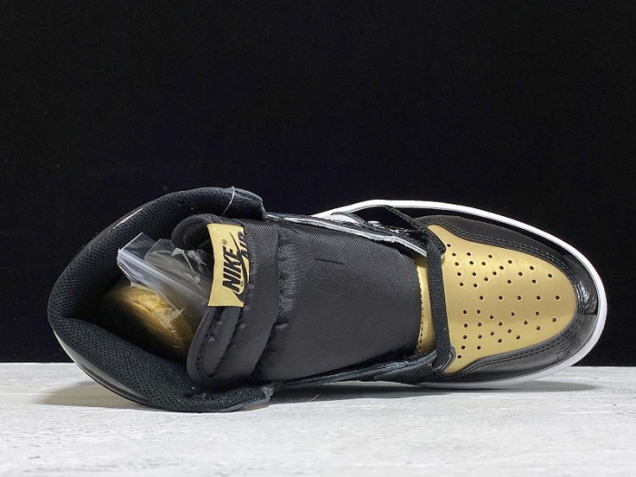 Jordan 1 Retro High NRG Patent Gold Toe 861428-007