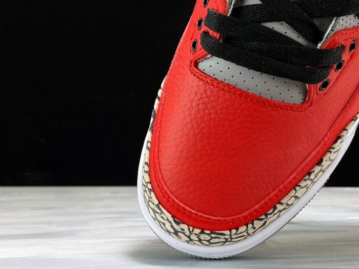 Jordan 3 Retro Fire Red Cement (Nike Chi) CU2277-600