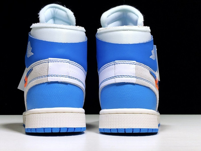 Jordan 1 Retro High Off-White University Blue “UNC”  AQ0818-148