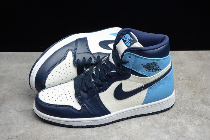 AIR JORDAN 1 OBSIDIAN UNIVERSITY BLUE 555088-140