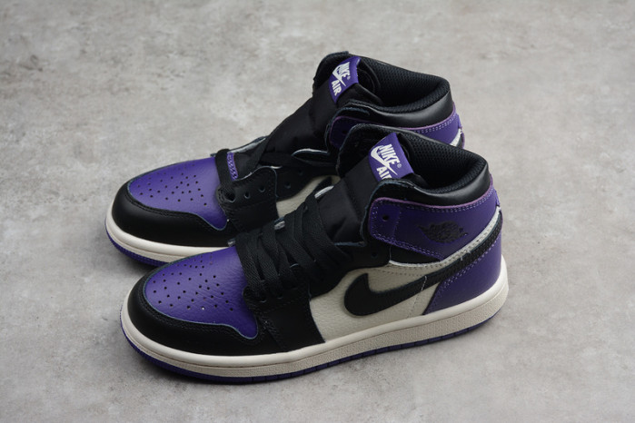 JORDAN 1 RETRO HIGH COURT PURPLE 555088-501(kid)