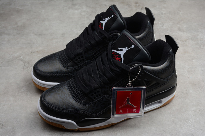 Jordan 4 Retro Laser Black Gum CI1184-001