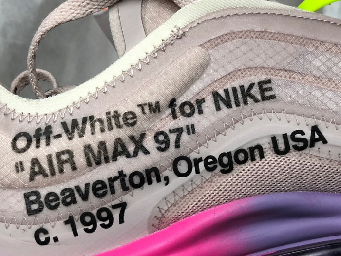 Nike Air Max 97 Off-White Elemental Rose Serena "Queen" AJ4585-600