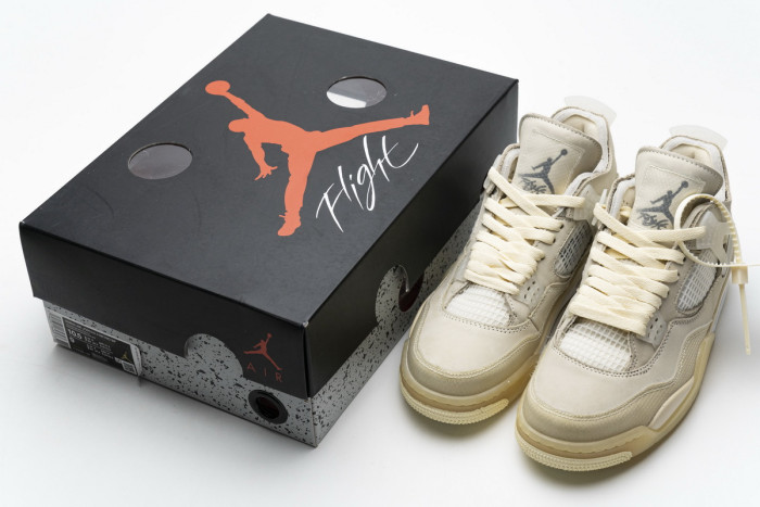 Jordan 4 Retro Off-White Sail (W) CV9388-100