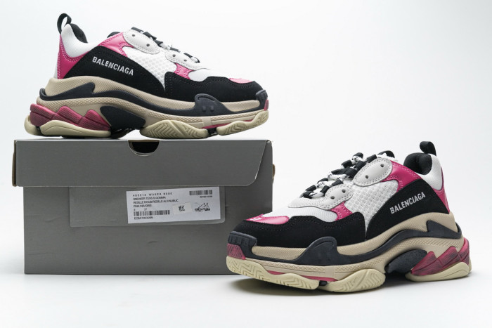 Balenciaga Triple S PINK NR GRIS 483513 W06E8 8080