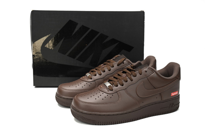 Supreme x Nike Air Force 1 Low "Baroque Brown"