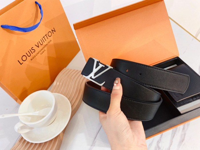 LV WALLET & BELT SET (3.8 CM)