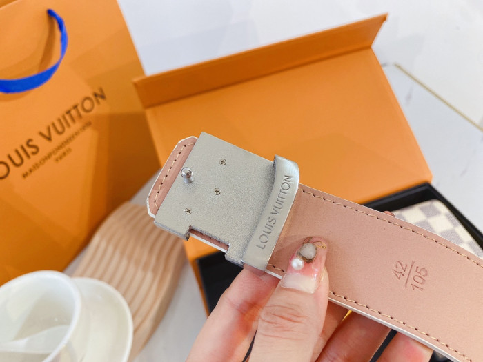 LV WALLET & BELT SET (3.8 CM)