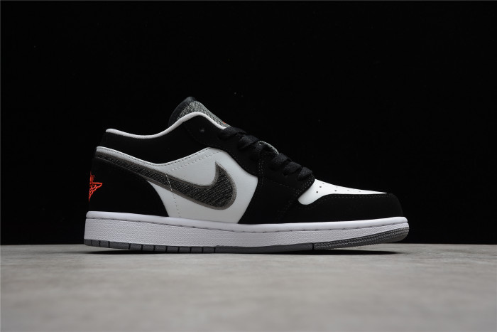 Air Jordan 1 Low “Canvas Swoosh” 553558-029