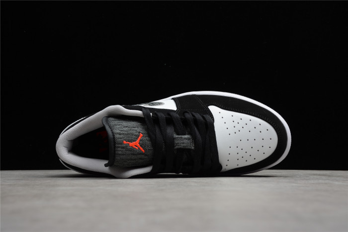 Air Jordan 1 Low “Canvas Swoosh” 553558-029