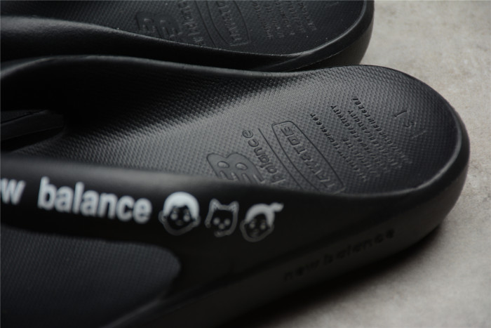 New Balance x TAW&TOE SD5601 Flip-Flops Black SD5601GBK